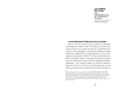 Le corps du film