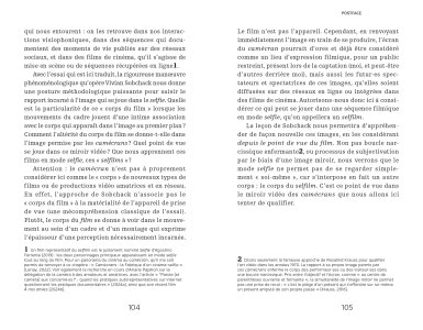 Le corps du film