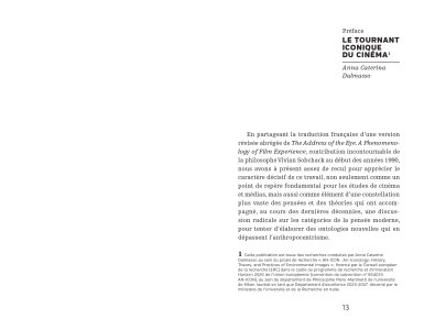 Le corps du film