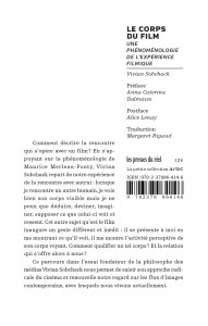 Le corps du film