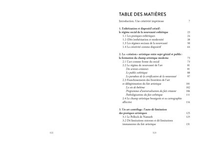 L'invention de la créativité