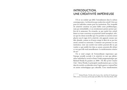 L'invention de la créativité
