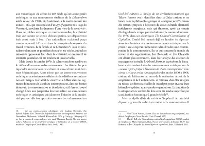 L'invention de la créativité