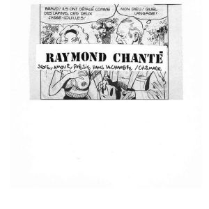 Raymond Chanté - Sexe, amour, poésie dans la chambre / chômage (7\