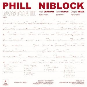 Phill Niblock - Boston III / Tenor / Index (vinyl LP)