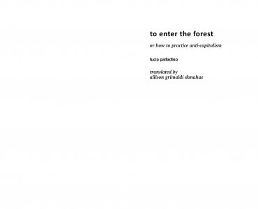 To enter the forest