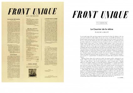 Front Unique