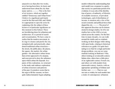 Democracy and Urban Form