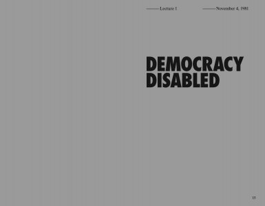 Democracy and Urban Form