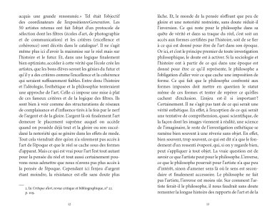 Essais d'esthétiques new-yorkaises