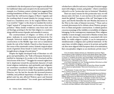 Gender and Postsecularity in Visual Culture and Knowledge Production