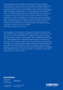 Semaine 2018-2024 – La chapelle – espace d\'art contemporain