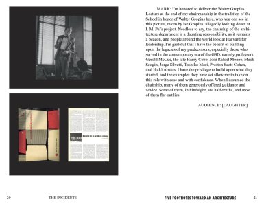 Five Footnotes Toward an Architecture