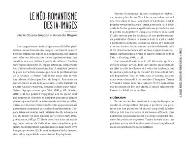 Penser l'intelligence artificielle