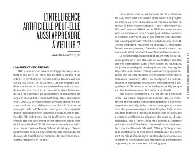 Penser l'intelligence artificielle