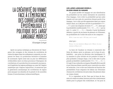 Penser l'intelligence artificielle