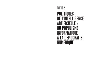 Penser l'intelligence artificielle