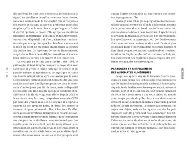 Penser l'intelligence artificielle