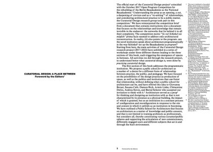 Curatorial Design