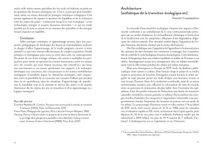 Arts, écologies, transitions