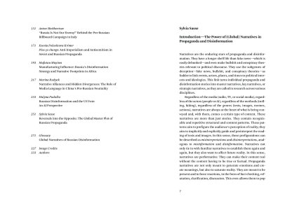 Global Narratives of Russian Disinformation
