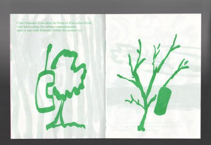 Les arbres la nuit