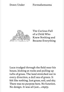  Formafantasma - Down Under - The Curious Fall of a Child Who Knew Nothing and Became Everything