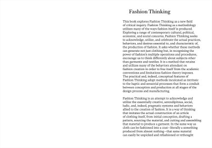 The Sound of Fashion Thinking