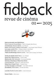 Fidback – Revue de cinéma