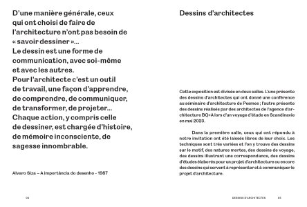 Dessins d'architectes