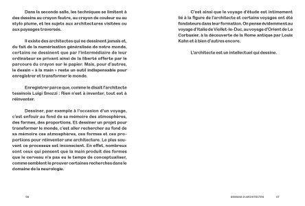 Dessins d'architectes