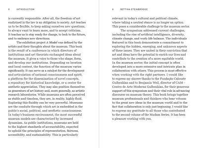 The Institution and Its Intentions