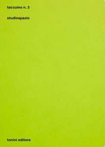Studiospazio - Taccuino n.3 