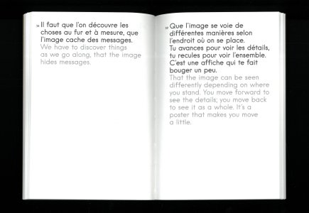 Choses lues, choses entendues, à l'usage de celles et ceux qui produisent et regardent (encore) des affiches
