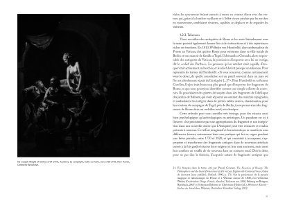 Les candélabres de Piranèse et la présence du passé