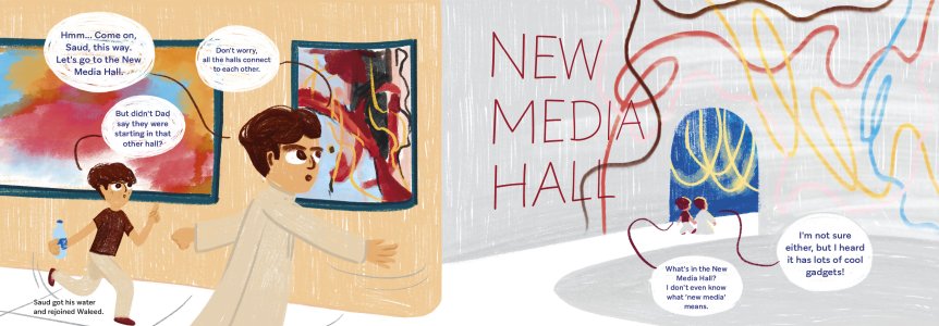 Saud's Adventure in the Art World