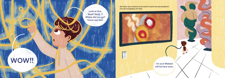 Saud's Adventure in the Art World