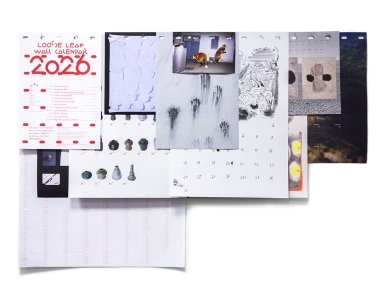 Loose Leaf Wall Calendar 2026