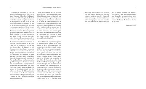 Déhiérarchiser le monde de l'art