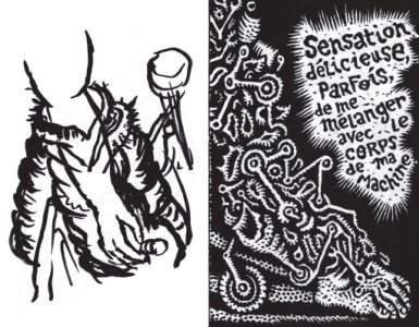 Balade automnale avec milk-shake à la fraise