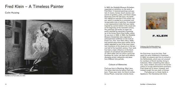Yves Klein and his artist family