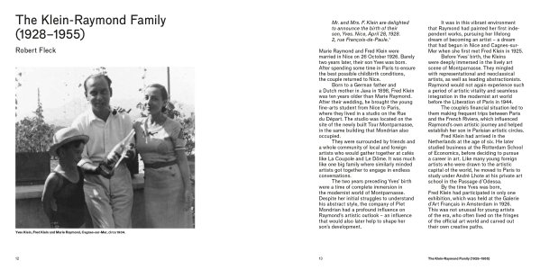 Yves Klein and his artist family