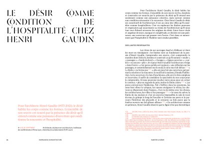 Exercice(s) d'architecture