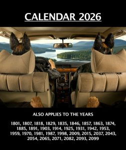 Jos de Gruyter & Harald Thys - Calendar 2026 