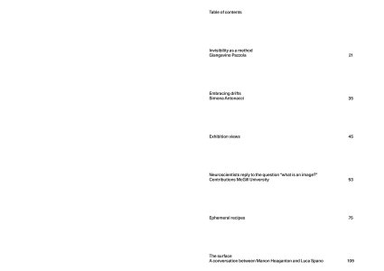 The Shape of the Air / La forma dell'aria