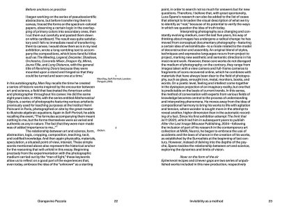 The Shape of the Air / La forma dell'aria