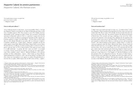 Les années parisiennes (1970-1986)