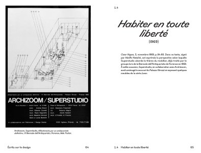 Écrits sur le design
