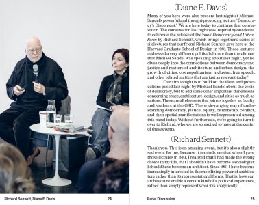 Reflections on Democracy and Urban Form
