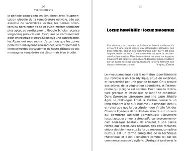 Le verdissement des Alpes